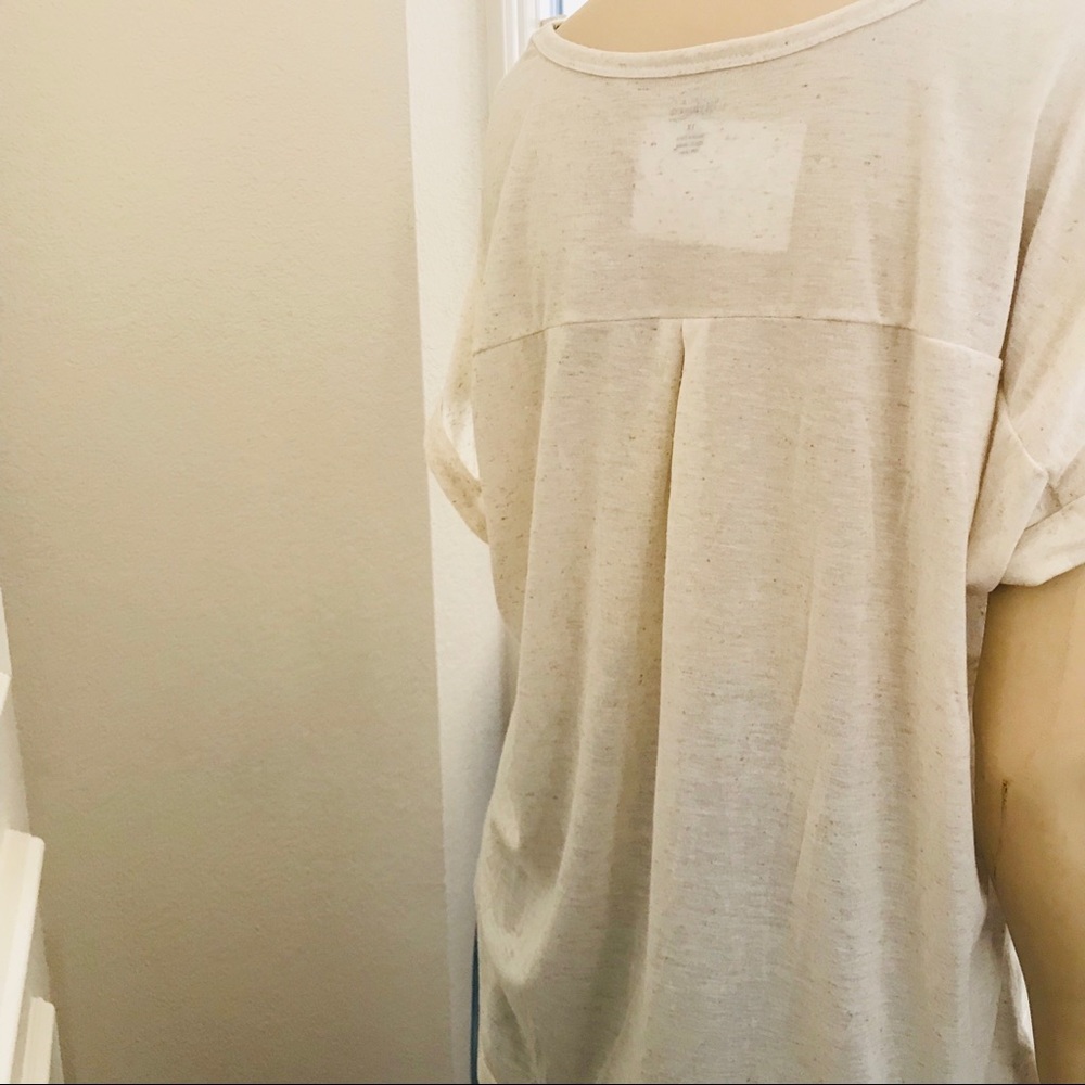 Style & Co Muscle Top off-White NEW - Picture 2 of 3